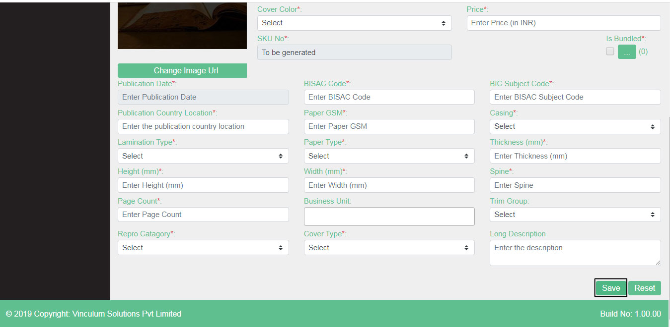 Catalog Management ReproPublisher